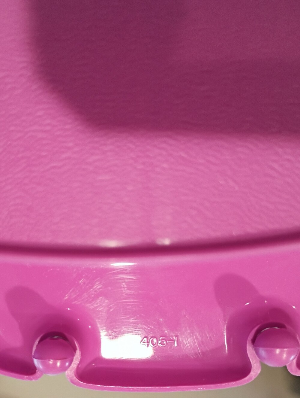 Vintage Tupperware pie, veggie, snack wedge storage tray. #405-1 - Picture 4 of 5